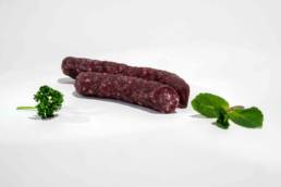 Saucisse lo berzye (agneau à la menthe)